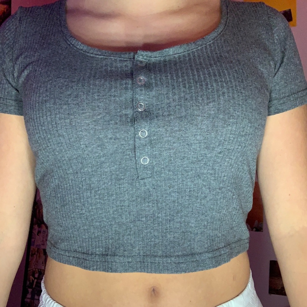 SHEIN GREY TOP